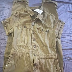 Army green jumpsuit Ragstock